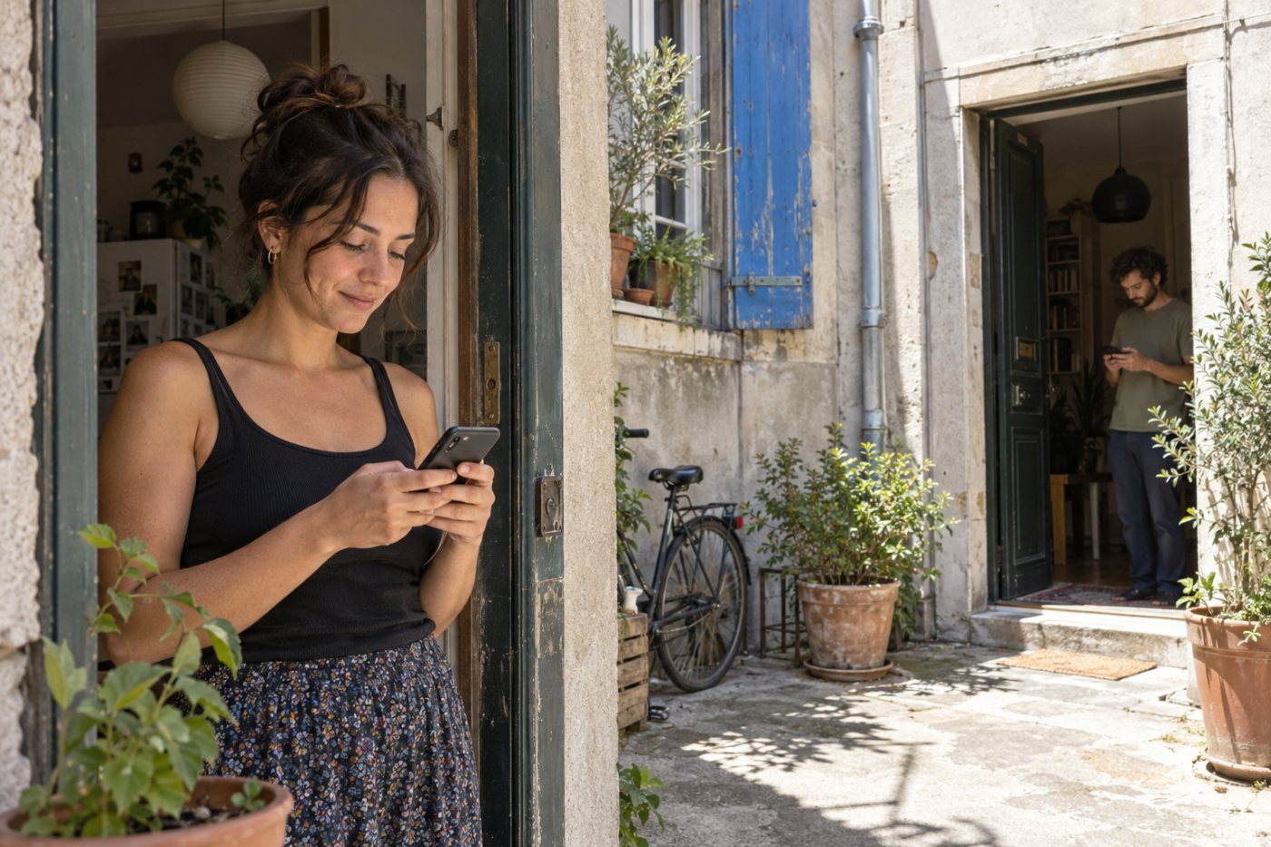 Signal et WhatsApp protègent le contenu de deux conversations privées par chiffrement de bout en bout.