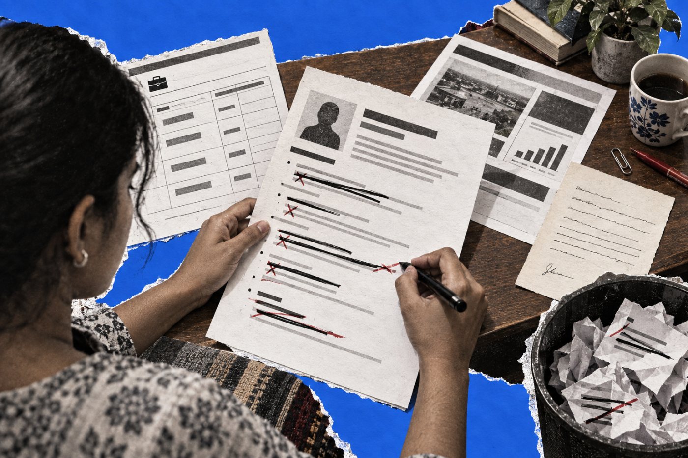 امیدوار AI سے تیار CV کے دعوے اصل ریکارڈ اور portfolio سے ملا کر غلط اضافے نکال رہا ہے