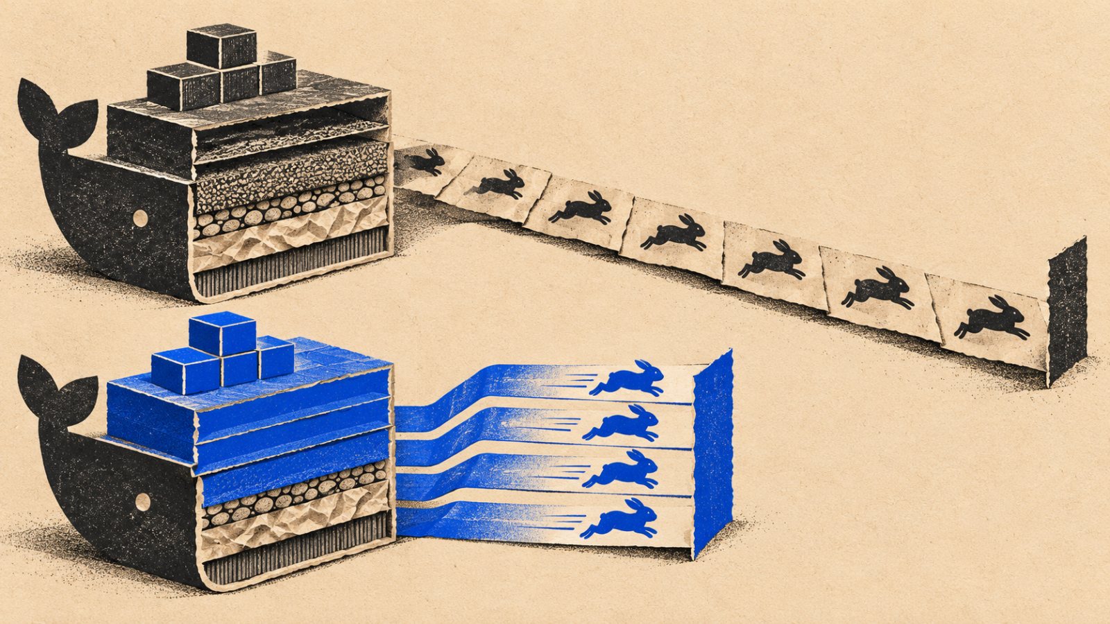 GitHub Actions หรือ CircleCI: งาน Docker 40 นาทีอาจเหลือ 18 นาที