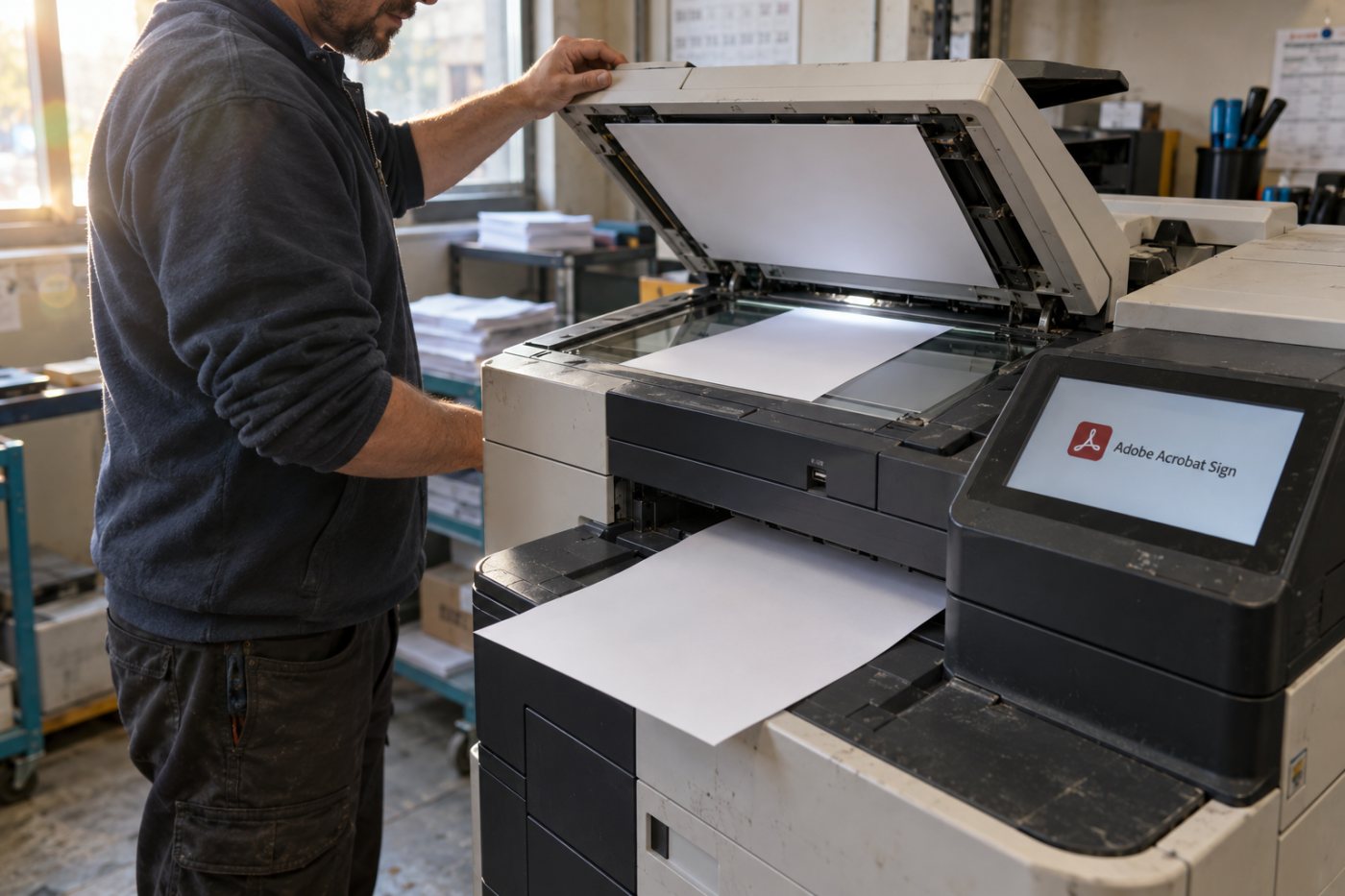 Adobe Acrobat’ta PDF düzenleme araçları ile elektronik imza gönderiminin aynı iş akışında birleşmesi