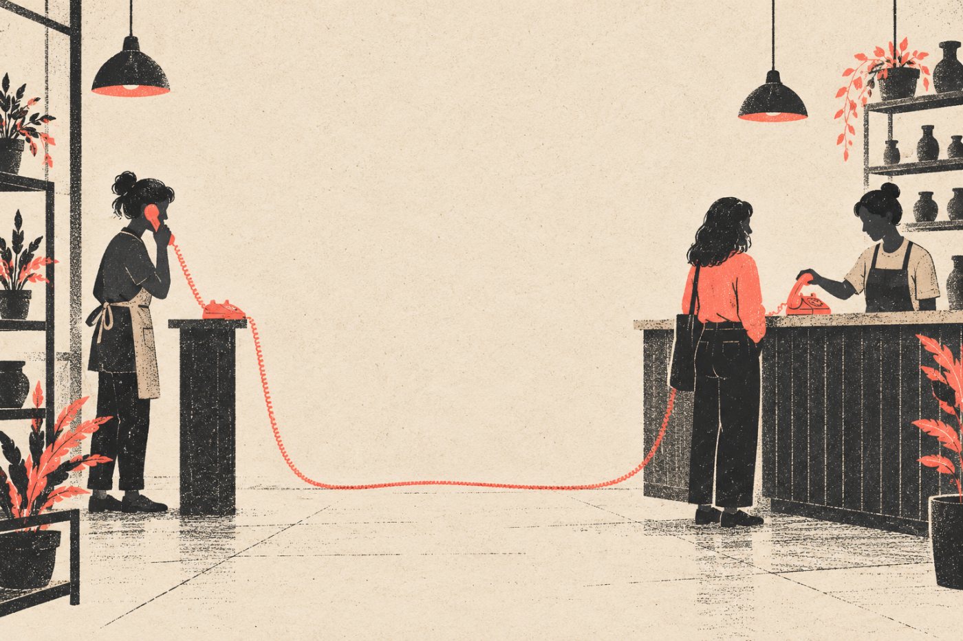 A Zoom Phone customer-service handoff shows why earlier conversation context must reach the next employee.