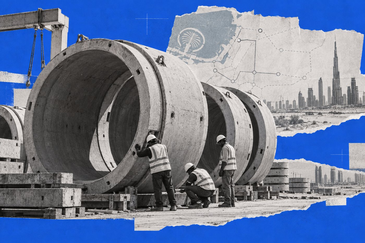 Dubai Loop pilotinde başlayan prefabrik üretim ile planlama aşamasındaki 150 kilometreden uzun BAE genişlemesi