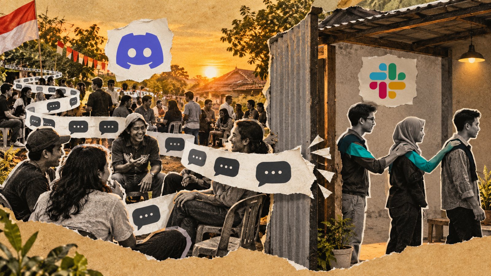 Slack atau Discord untuk tim: riwayat gratis kalah dari tata kelola
