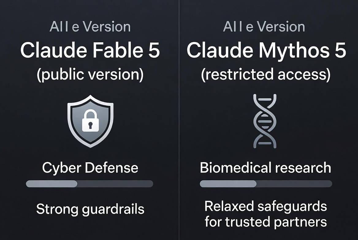 Anthropic Just Dropped Claude Fable 5 and Claude Mythos 5 — The Most Powerful Models They’ve Ever Released