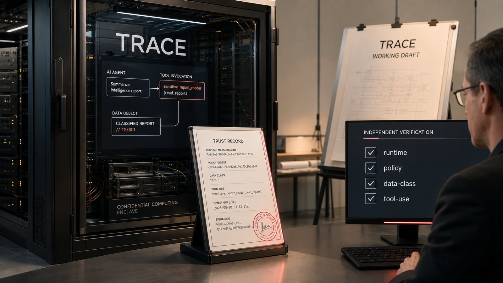 TRACE AI एजेंट का काम साबित करेगा—पर मानक अभी मसौदा है