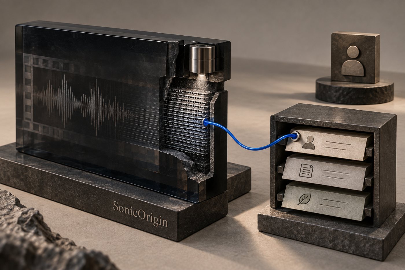 SonicOrigin rattache au fichier un identifiant relié à un registre de droits et de préférences d’entraînement.