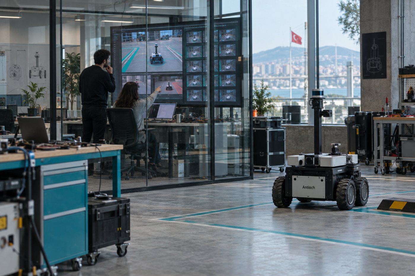 Antioch doğrulayıcısının bir robot yazılımı güncellemesindeki regresyonu donanıma kurulmadan önce yakalaması