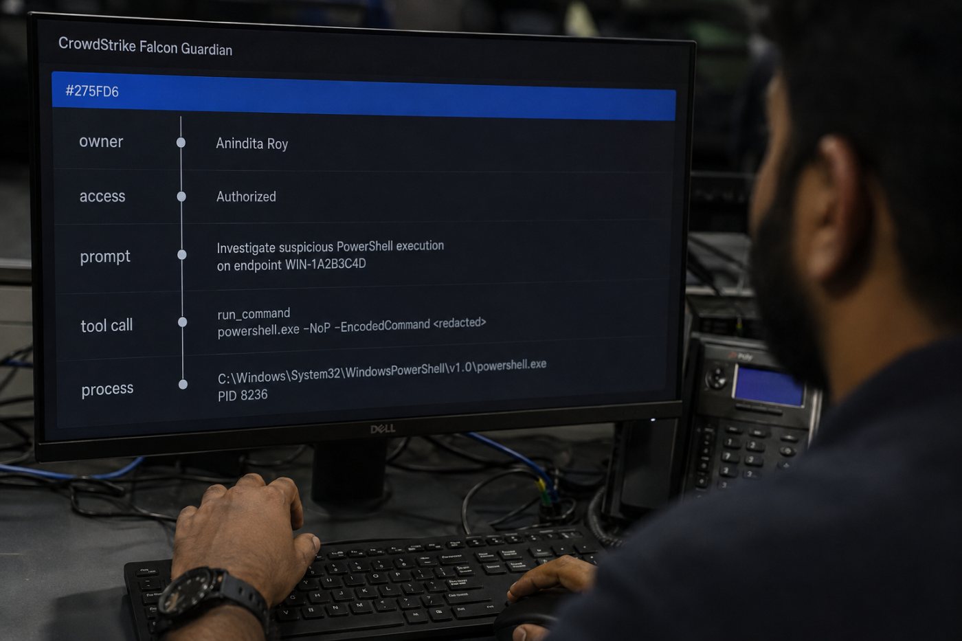 Falcon Guardian-এ Codex agent-এর posture, prompt, tool use ও system execution একই session-এ যুক্ত হচ্ছে