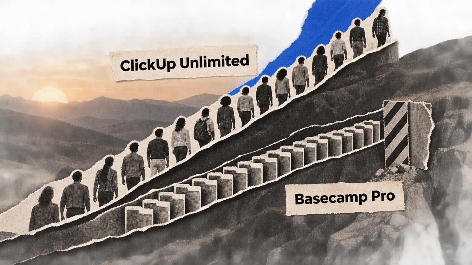 ClickUp sau Basecamp: prețul pe utilizator schimbă câștigătorul la scară