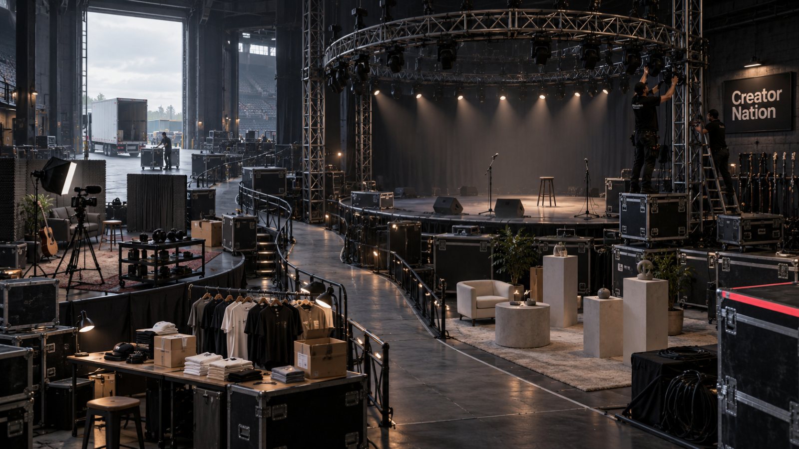 Live Nation finance Creator Nation : les rachats viendront avant les talents