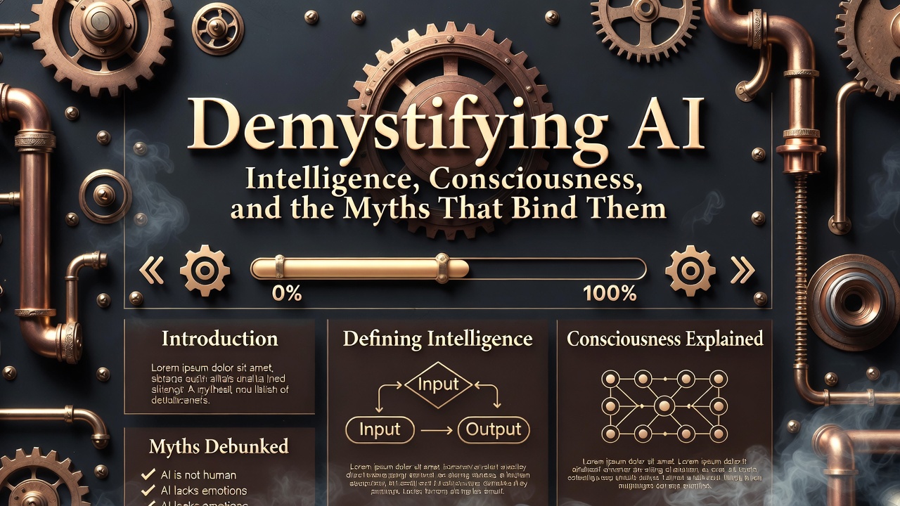 Demystifying AI: Intelligence, Consciousness, and the Myths That Bind Them
