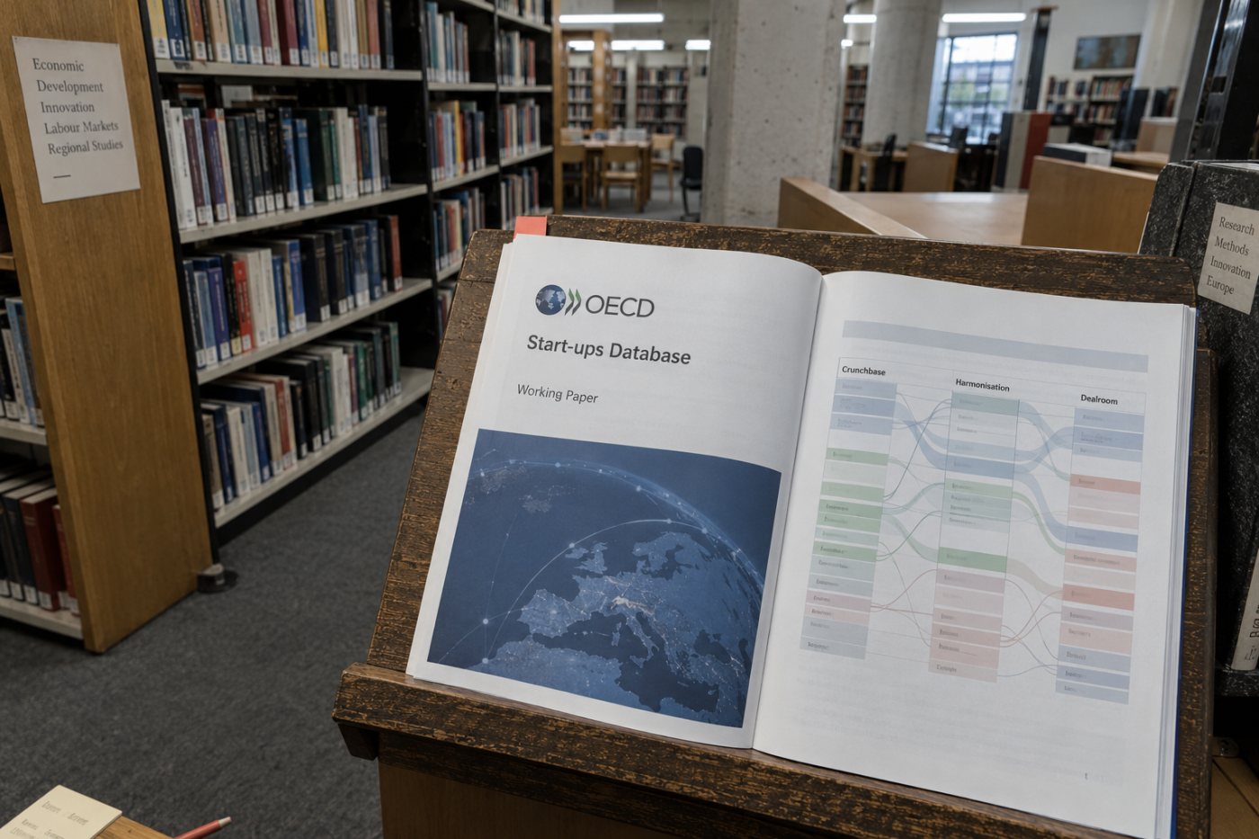 Metodika OECD porovnáva kategórie investičných kôl používané databázami Crunchbase a Dealroom.