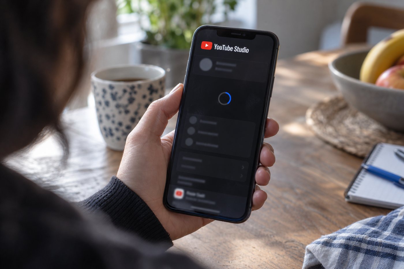 La version 24.31.6 de YouTube Studio échoue à charger l’espace de gestion mobile