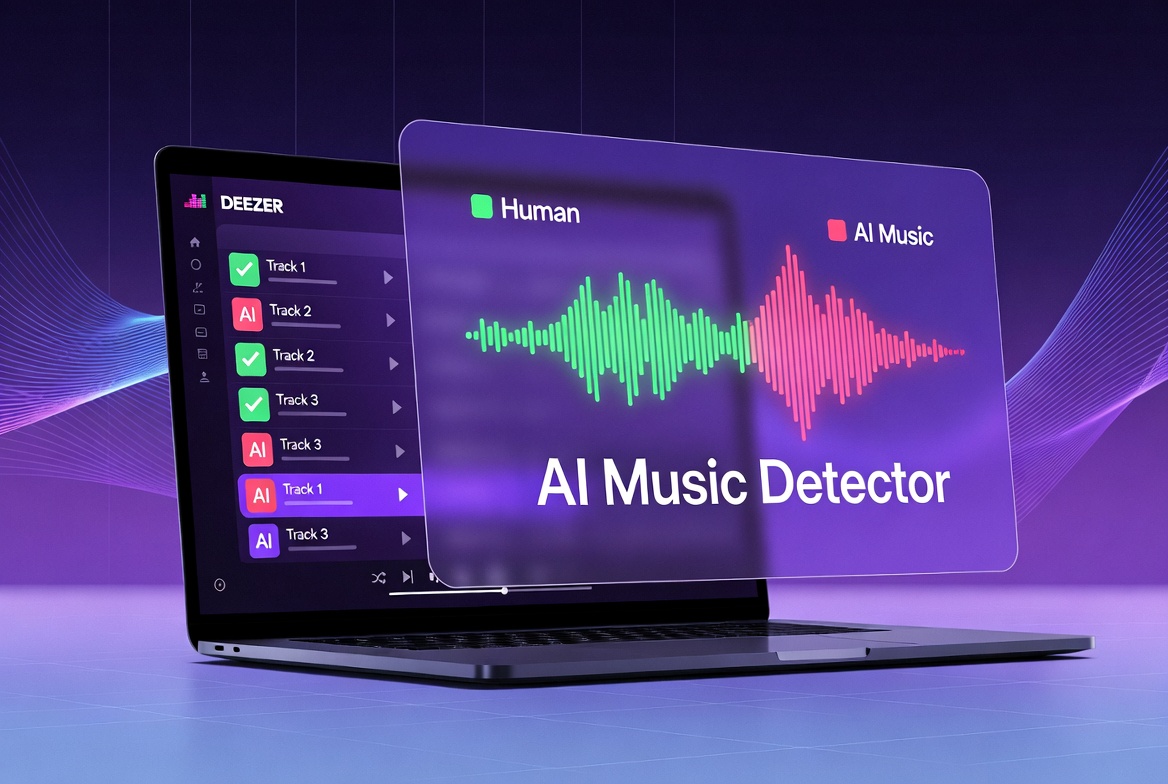 Deezer Launches Free AI Music Detector for Playlists Across 20 Streaming Platforms