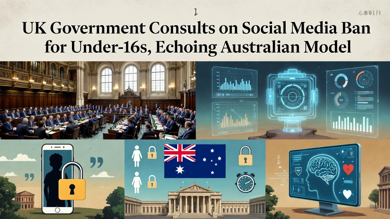 UK Government Consults on Social Media Ban for Under-16s, Echoing Australian Model