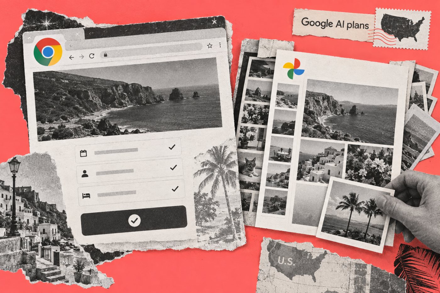 美国AI Pro或Ultra账户中的Gemini Spark连接Chrome并整理Google Photos相册