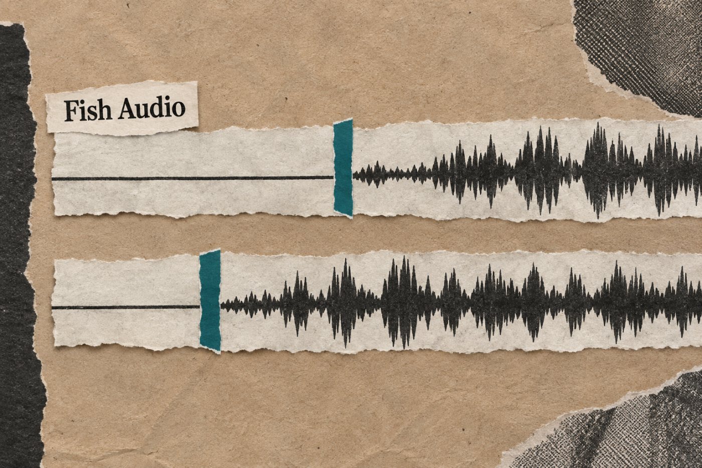 Говорот од Eleven v4 Turbo започнува порано од говорот од Fish Audio S2.1 Pro во спореденото мерење.