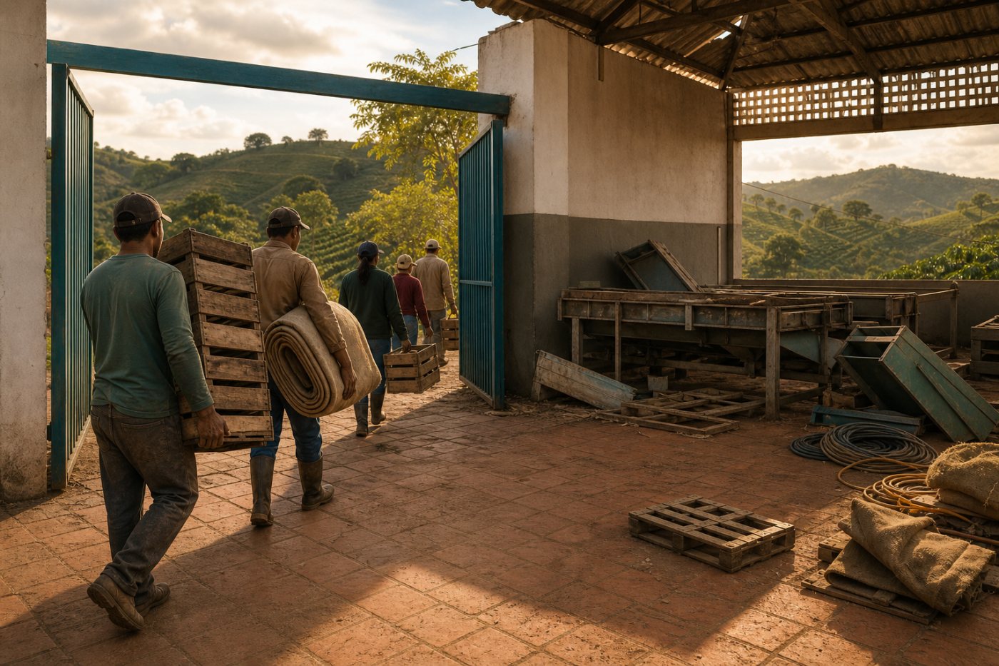Fim da safra de café reduz postos formais no Espírito Santo em julho de 2026.