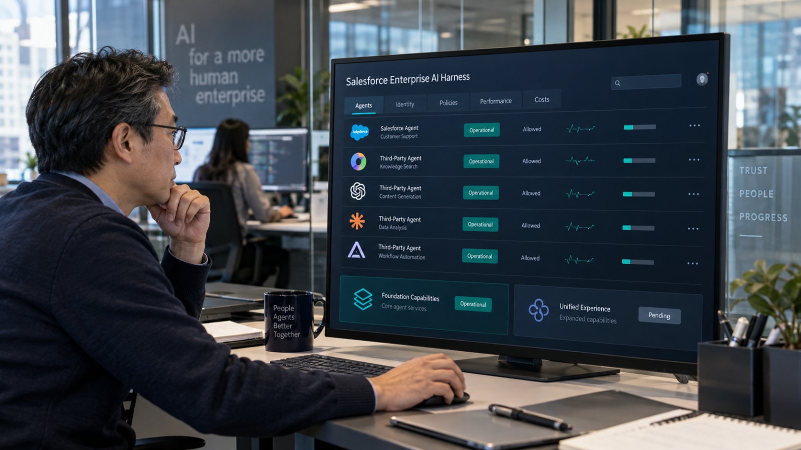 Salesforce가 AI 에이전트 통제판을 꺼냈다…전면 출시는 내년이다