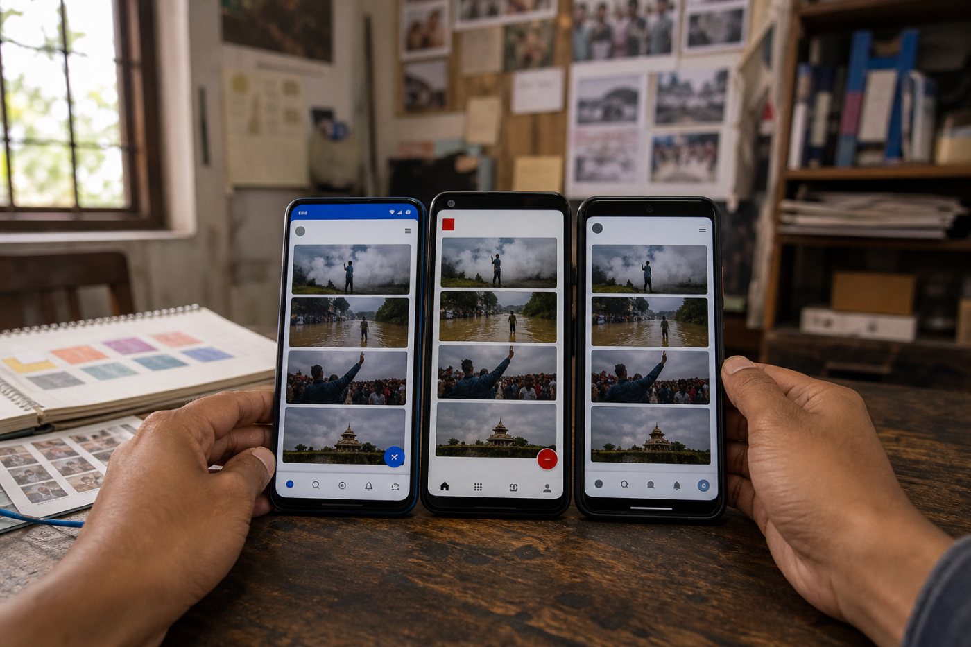Graze से बना एक क्यूरेटेड फीड Bluesky से आगे Surf और अन्य AT Protocol अनुप्रयोगों तक पहुँचता है