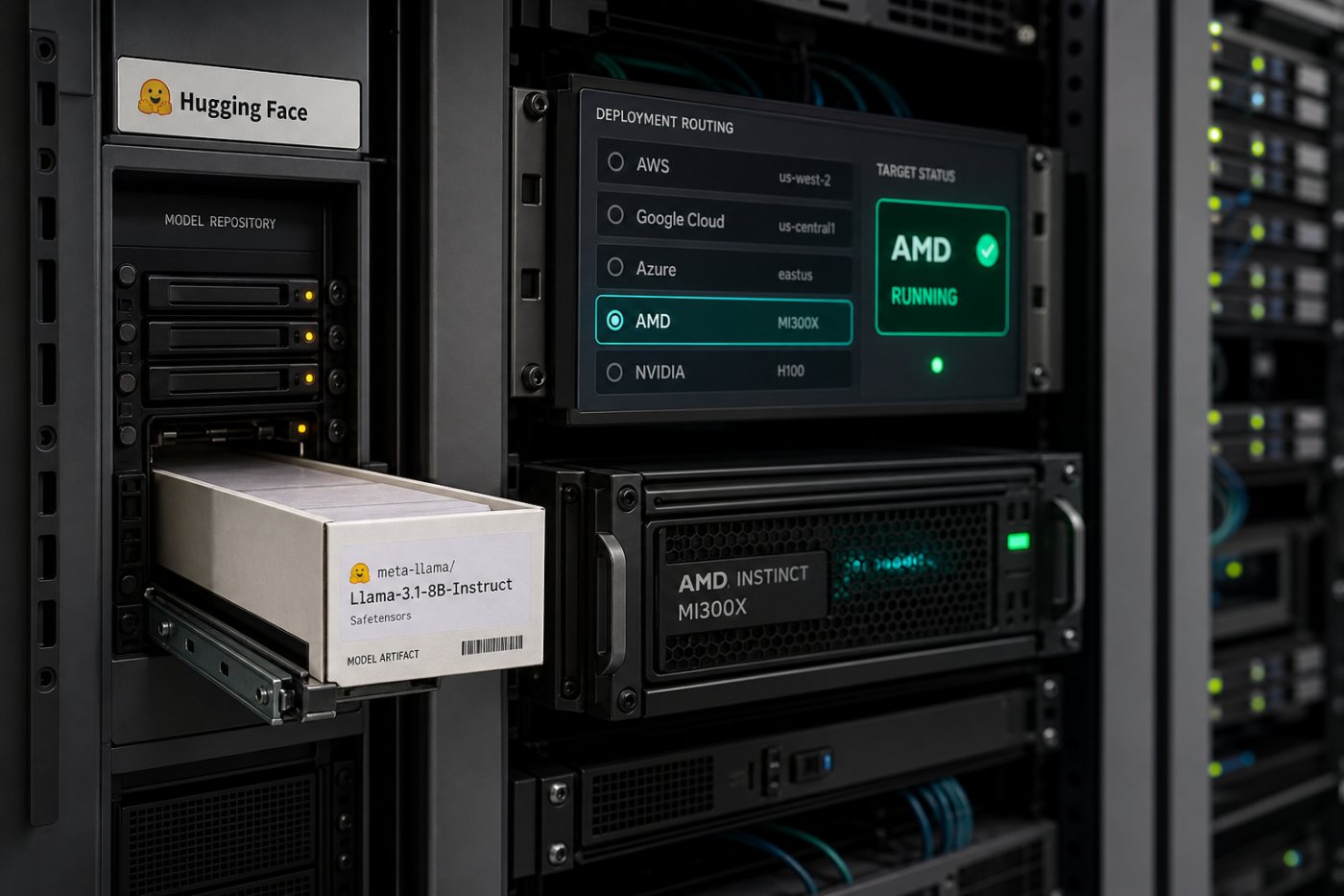 Hugging Face মডেল একাধিক cloud ও accelerator-এ মোতায়েন হচ্ছে, NVIDIA compute বাধ্যতামূলক নয়