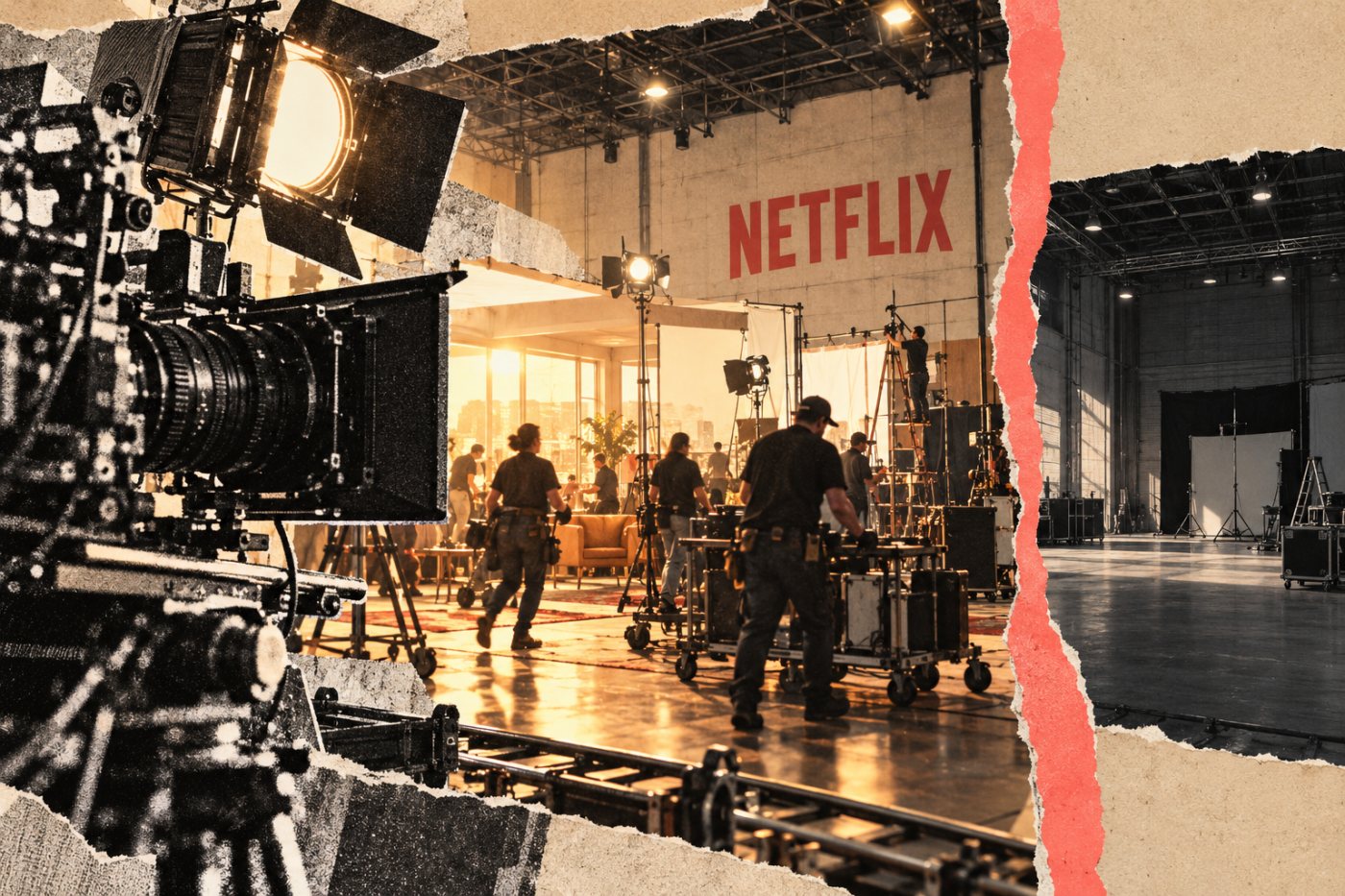 Netflix entertainment production continues as the company redirects resources during its workforce reduction.