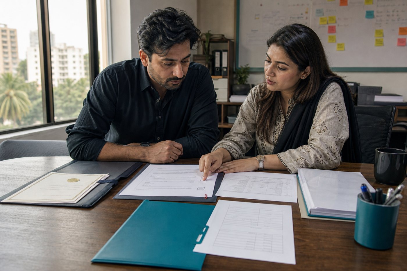 سرمایہ کار کی پیش کش میں رقم، شرائط اور closing timeline کو startup records سے ملانے کا عمل