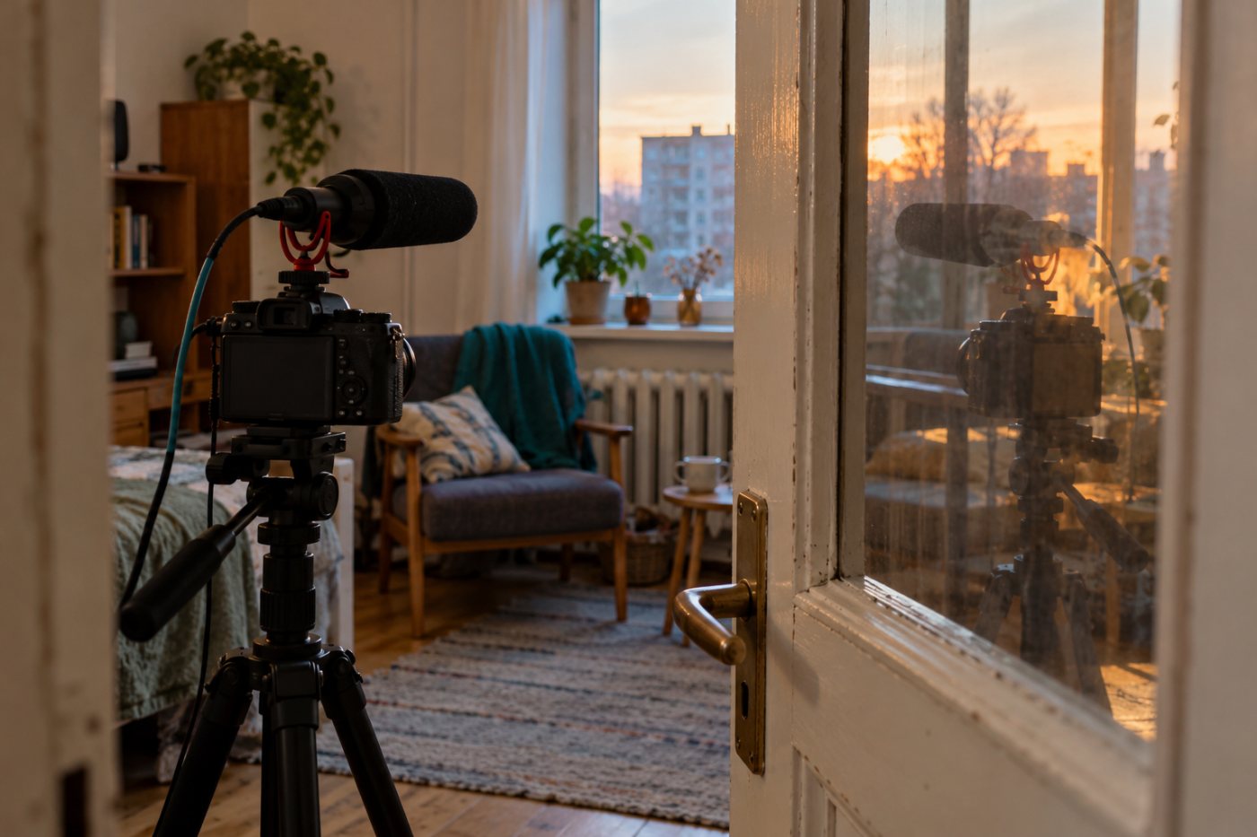 Namų filmavimo vieta primena, kad fizinis veiklos adresas ir virtualus paskyros adresas nurodomi atskirai.