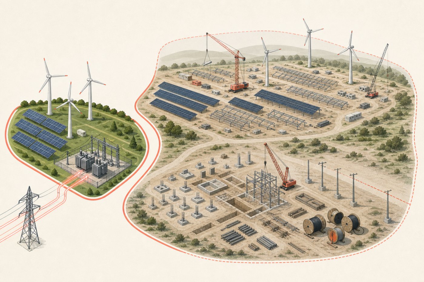 Juniper Green Energy की चालू क्षमता और बड़ी निर्माणाधीन परियोजना क्षमता का अंतर