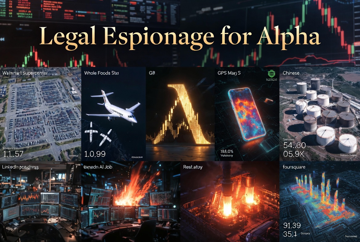 Mining Alpha from the Shadows: How Hedge Funds Legally Extract Excess Returns Using Alternative Data and OSINT