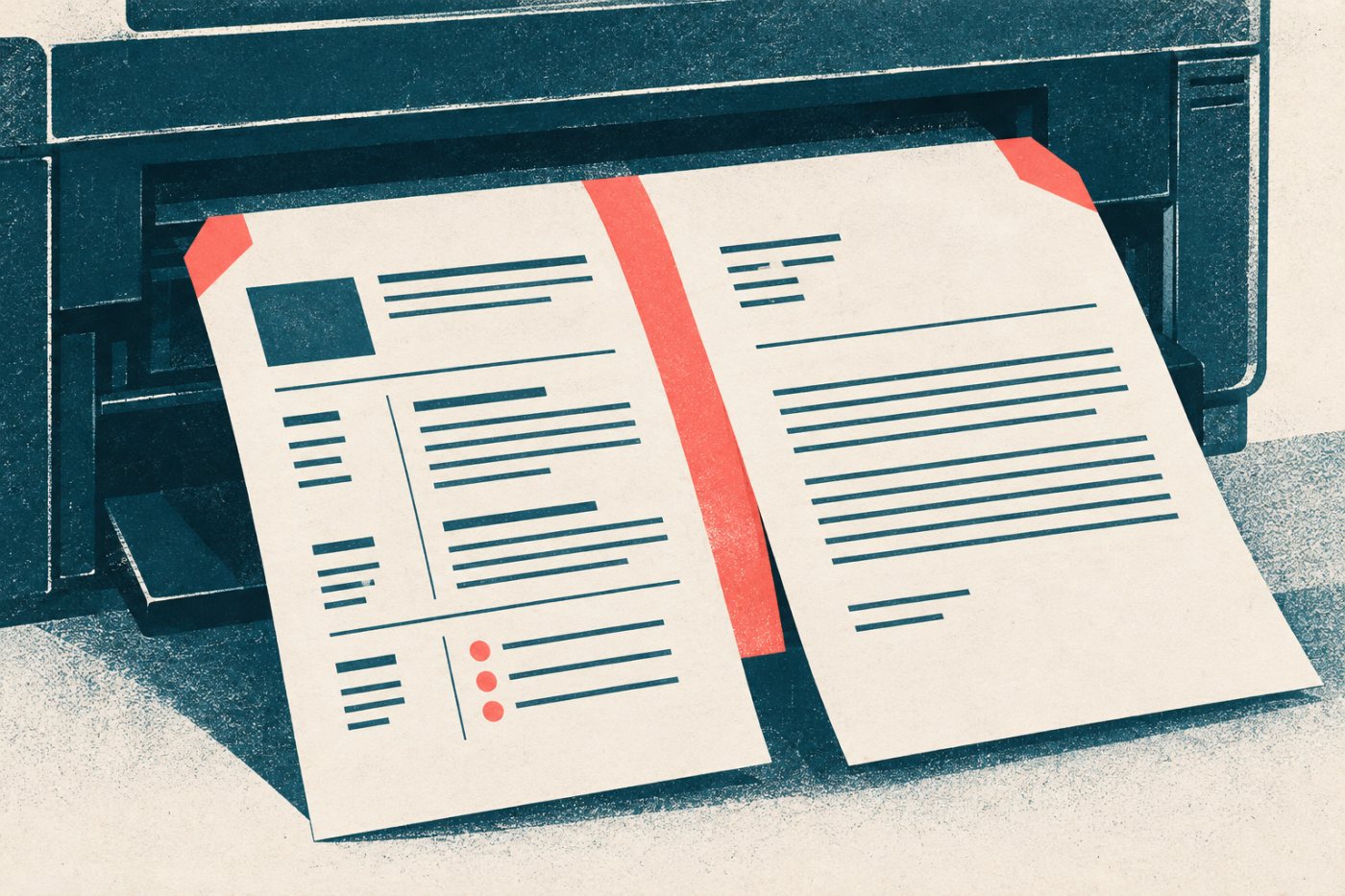 Kickresume produce un CV și o scrisoare de intenție cu structură vizuală coordonată.