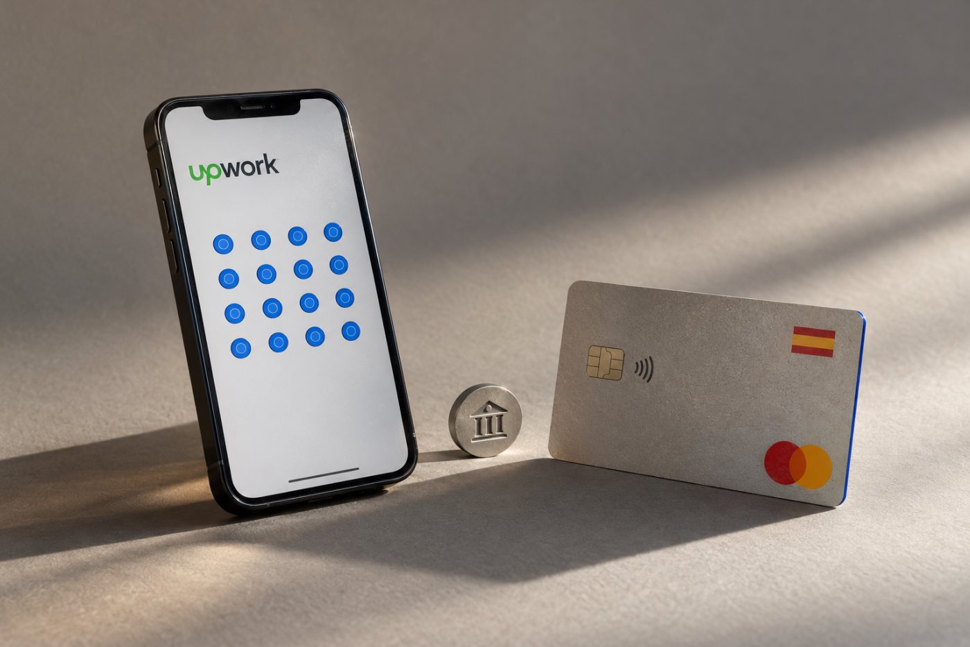 Los Connects comprados y la retirada bancaria reducen el ingreso de un encargo conseguido en Upwork.
