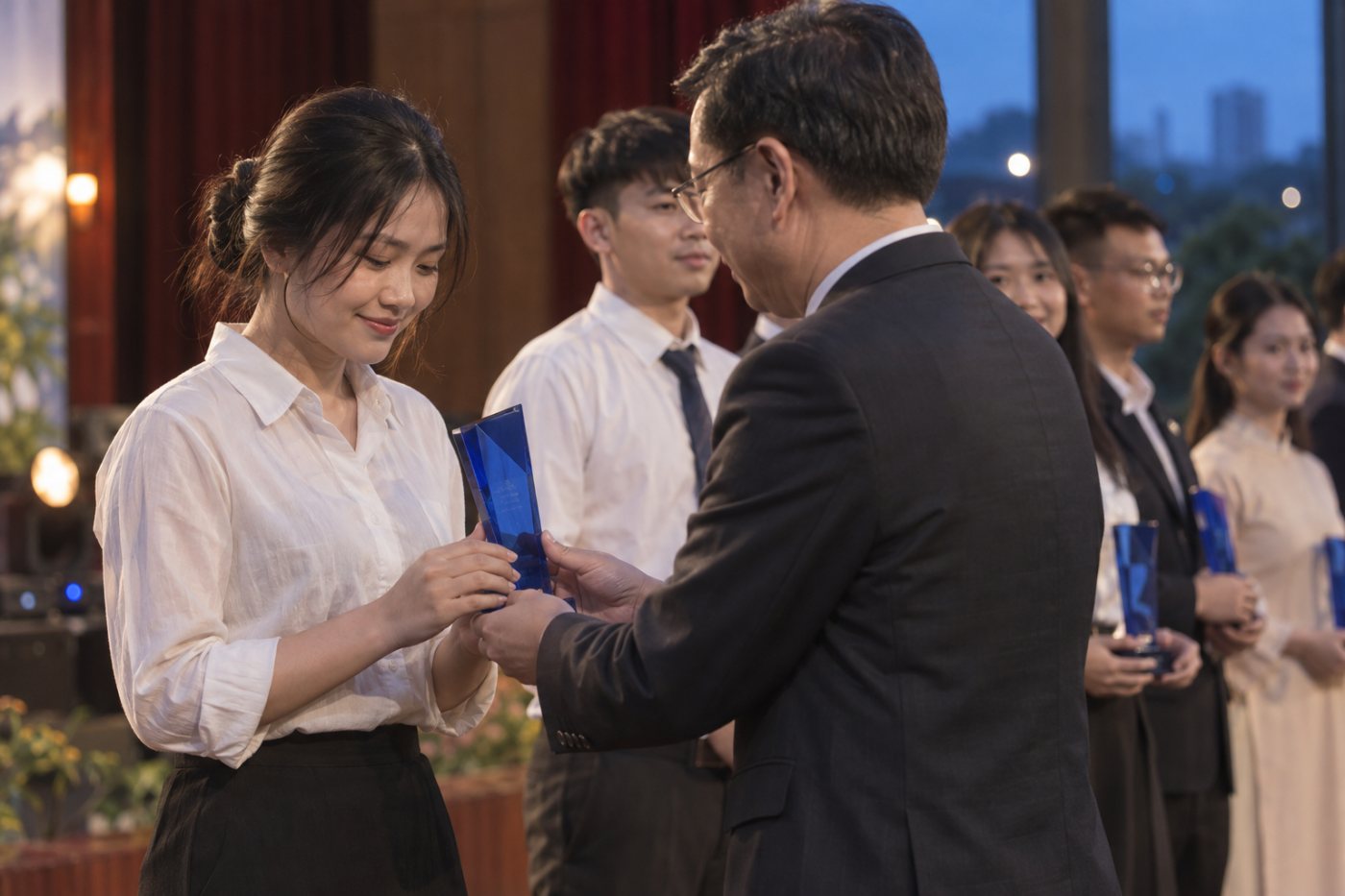 Bảng sáng tạo của hội thi ghi nhận giải pháp công nghệ phục vụ nghiệp vụ công.