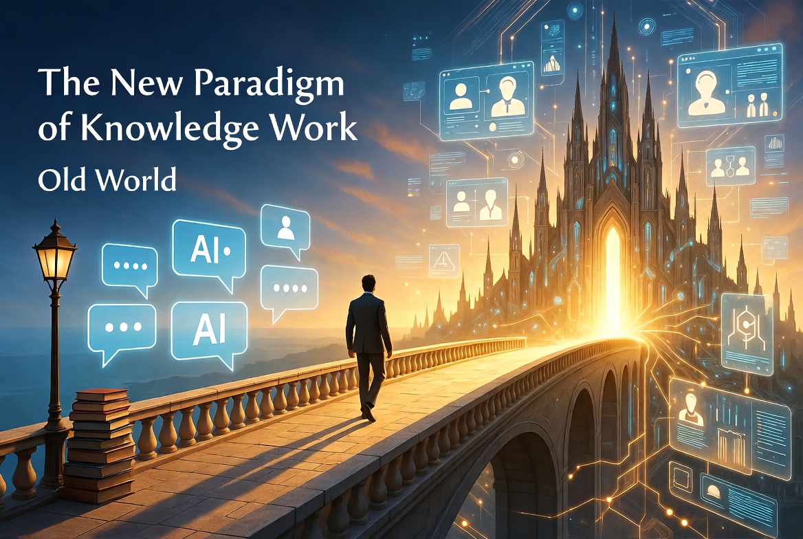 From Conversational Assistants to Autonomous Agents: A Practical Study on How AI Reshapes Knowledge Work