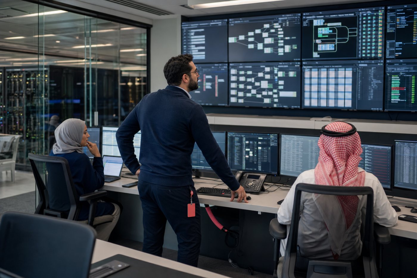 مهندسو بيانات يديرون بيئة Databricks عبر سحب كبرى لأحمال قطاعية منظمة.