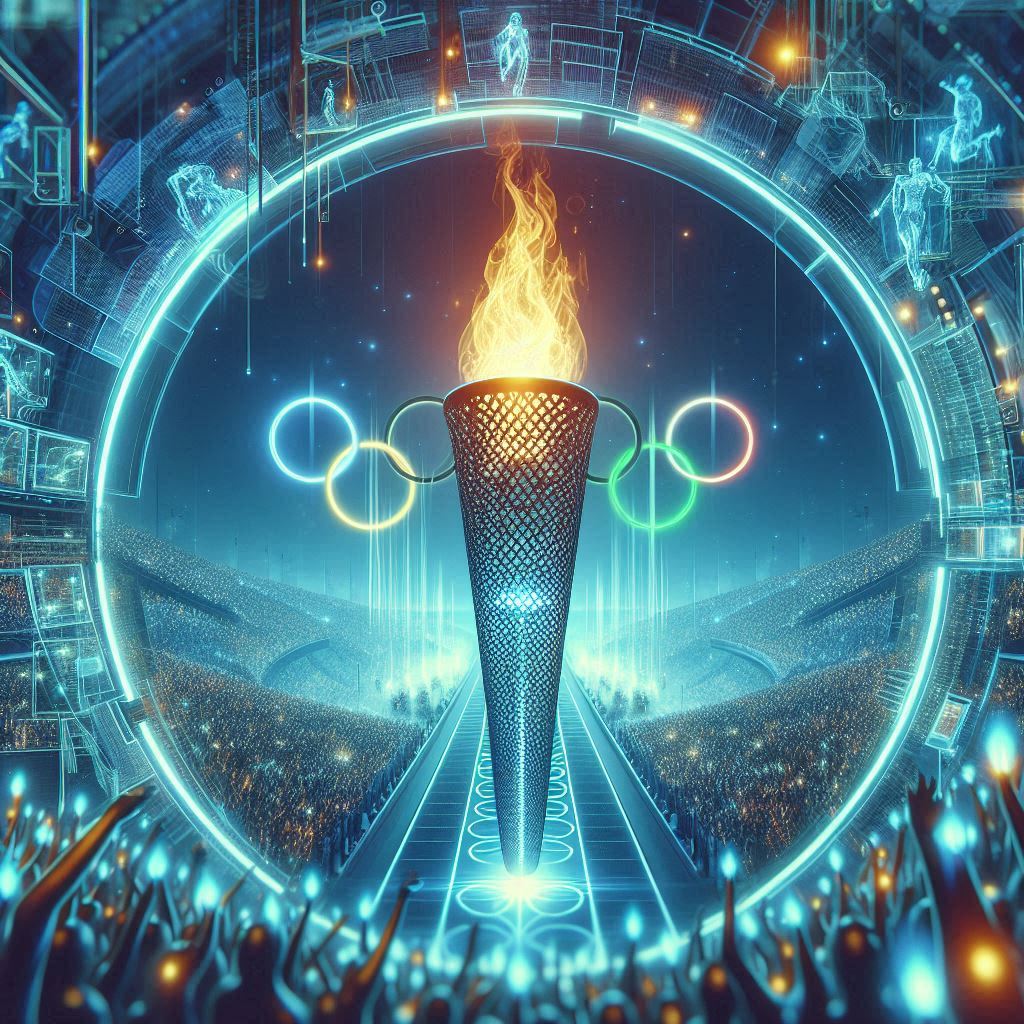 When the Olympic Flame Ignites in Virtual Reality