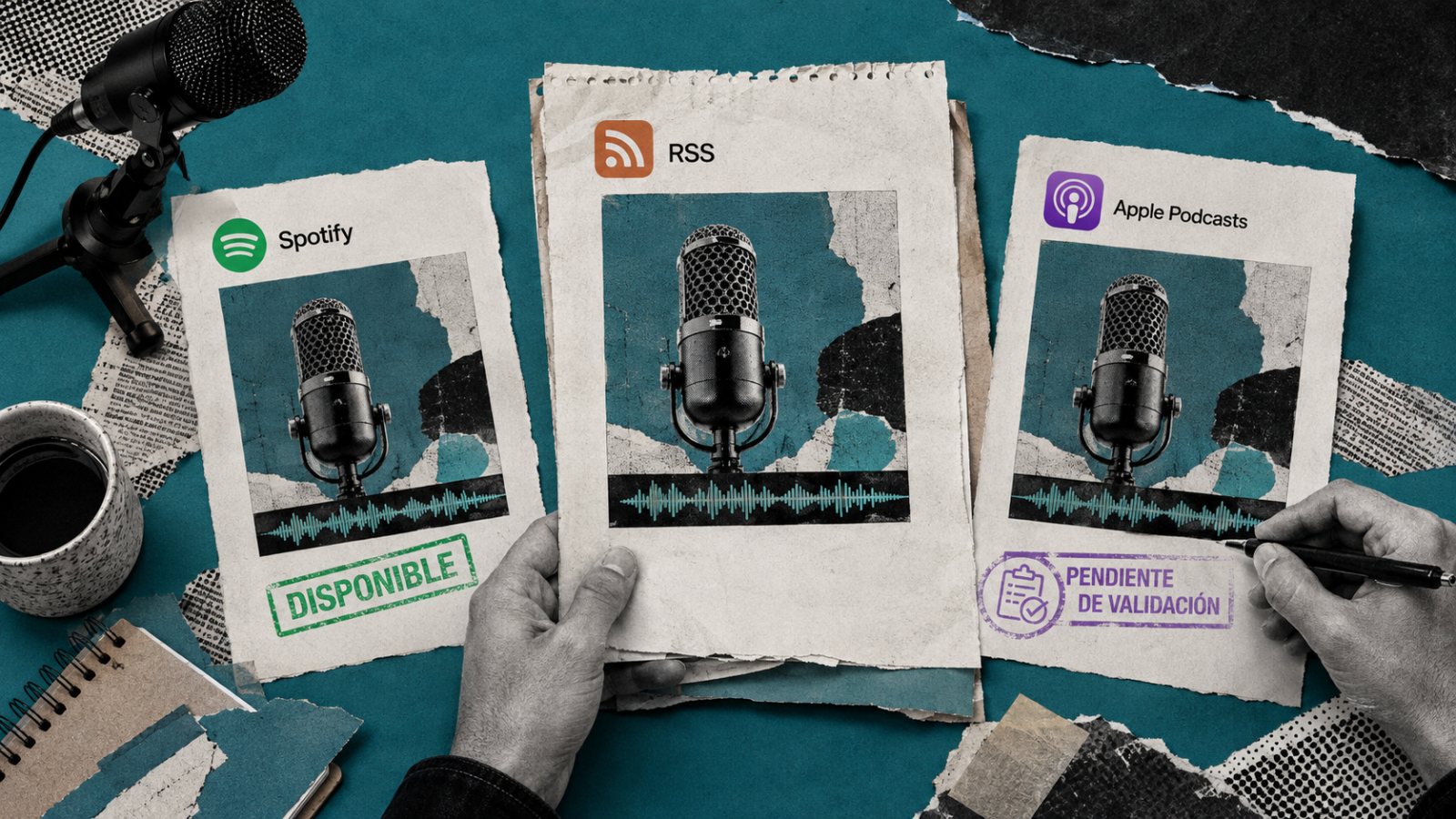 Tu pódcast necesita más que RSS: cada plataforma exige su propio alta
