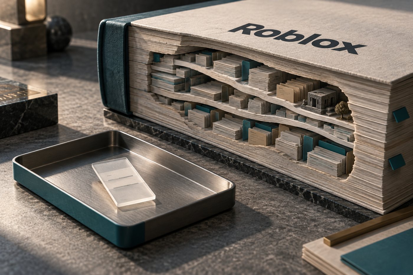 Penerimaan median peserta DevEx dibandingkan dengan total penghasilan global kreator Roblox.