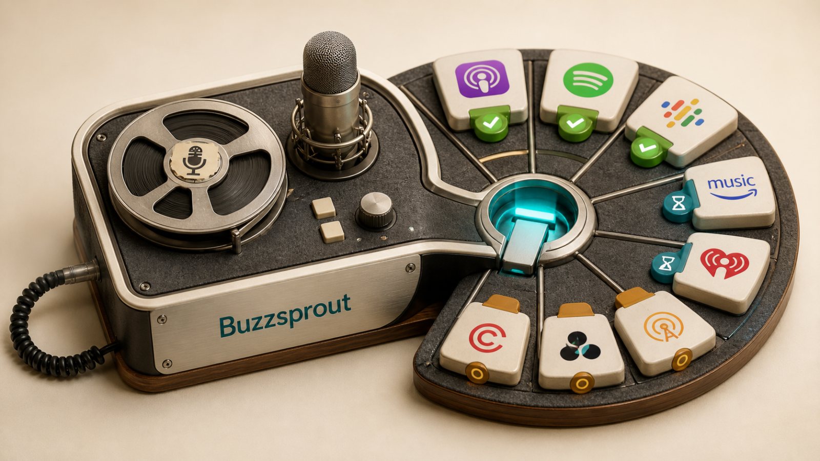 Buzzsproutが16配信先へ一括申請、5200番組が掲載漏れを解消