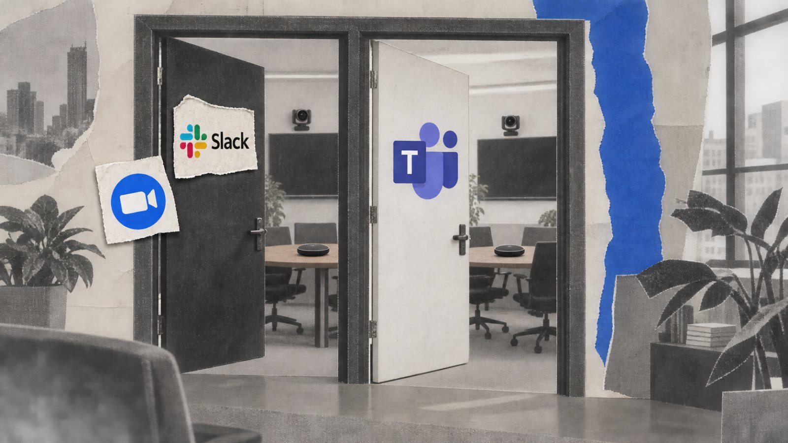 Slack vagy Teams: az olcsóbb chat mellé külön videóeszköz is kellhet