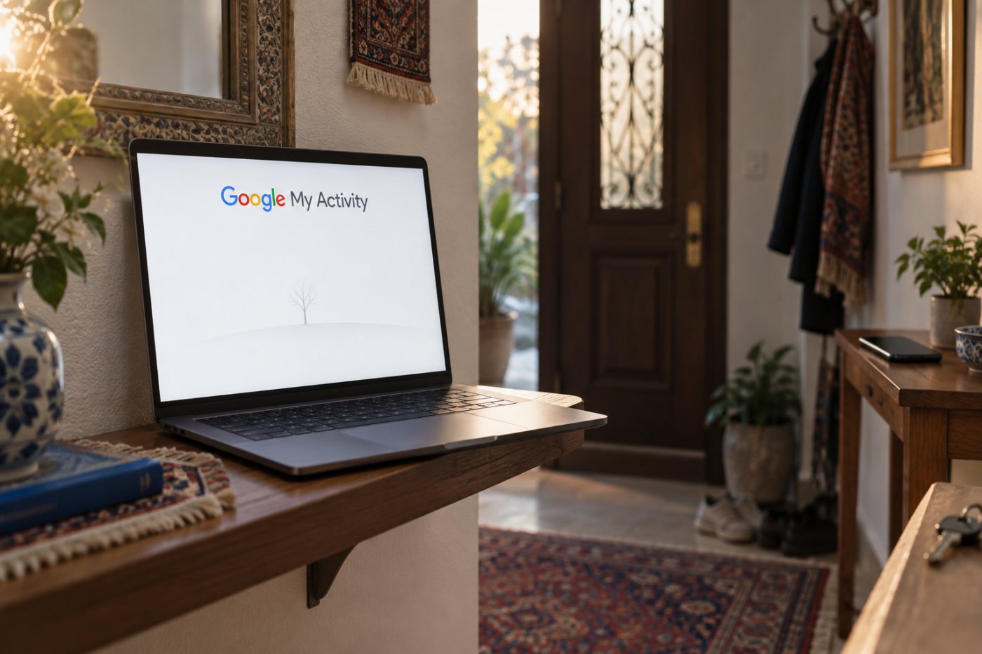 فعالیت ثبتشده در Google My Activity حذف شده است، اما این کار بهتنهایی سابقهٔ دستگاهها را نشان نمیدهد.