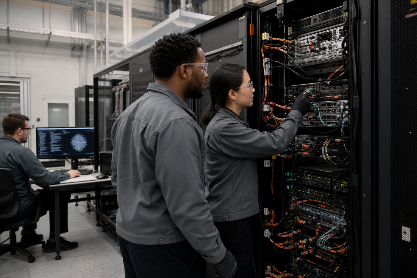 AWS kümesinde GPU, CPU, ağ ve veri işleme bileşenlerinin ortak altyapıda bütünleştirilmesi