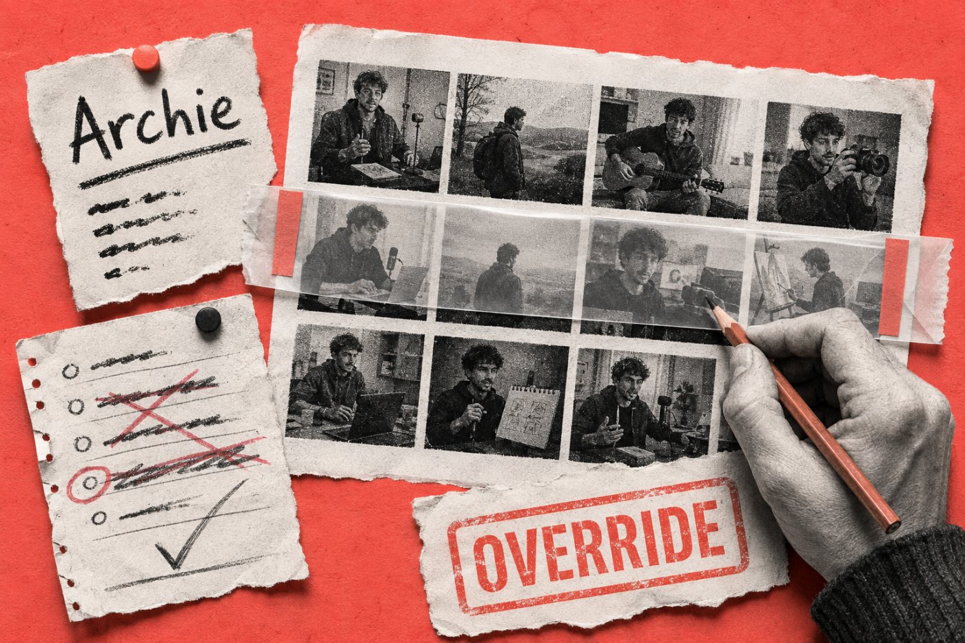Una auditoría relaciona el briefing, la evidencia de inactividad y la anulación humana de un descarte de Archie.