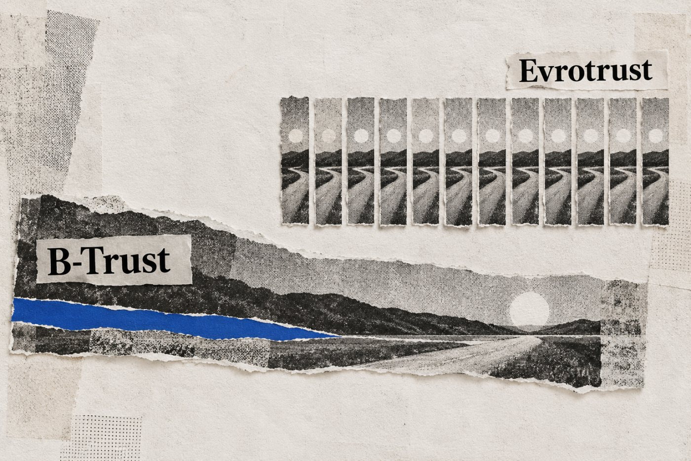 Сто операции за година при B-Trust срещу сто операции всеки месец при Evrotrust