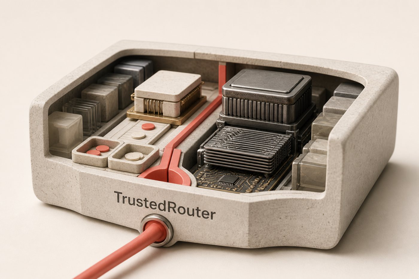 TrustedRouter 단일 API가 작업 난도에 따라 서로 다른 AI 모델의 응답을 연결하는 과정