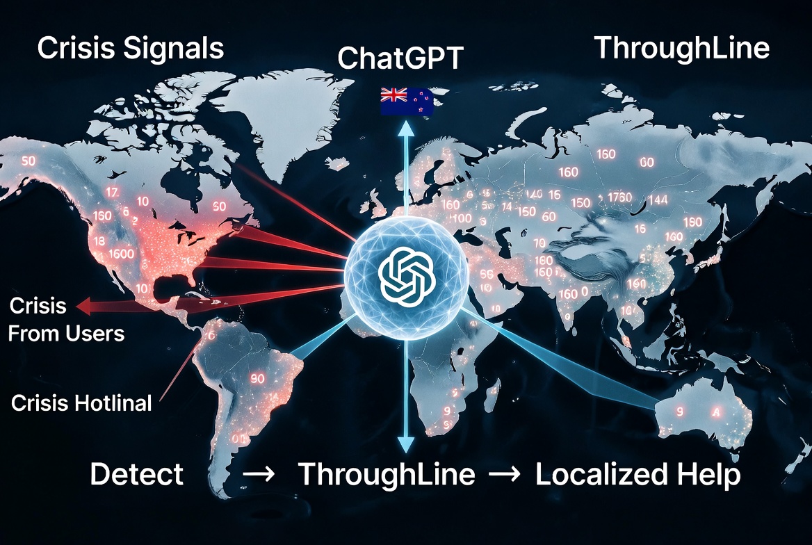 AI vs Extremists: OpenAI’s Quiet Partnership with Crisis Hotlines to Prevent the Next Tragedy