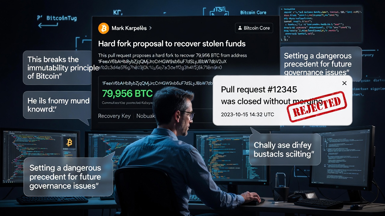Former Mt. Gox CEO Proposes Bitcoin Hard Fork to Recover $5.2 Billion in Stolen Funds — Community Swiftly Rejects It