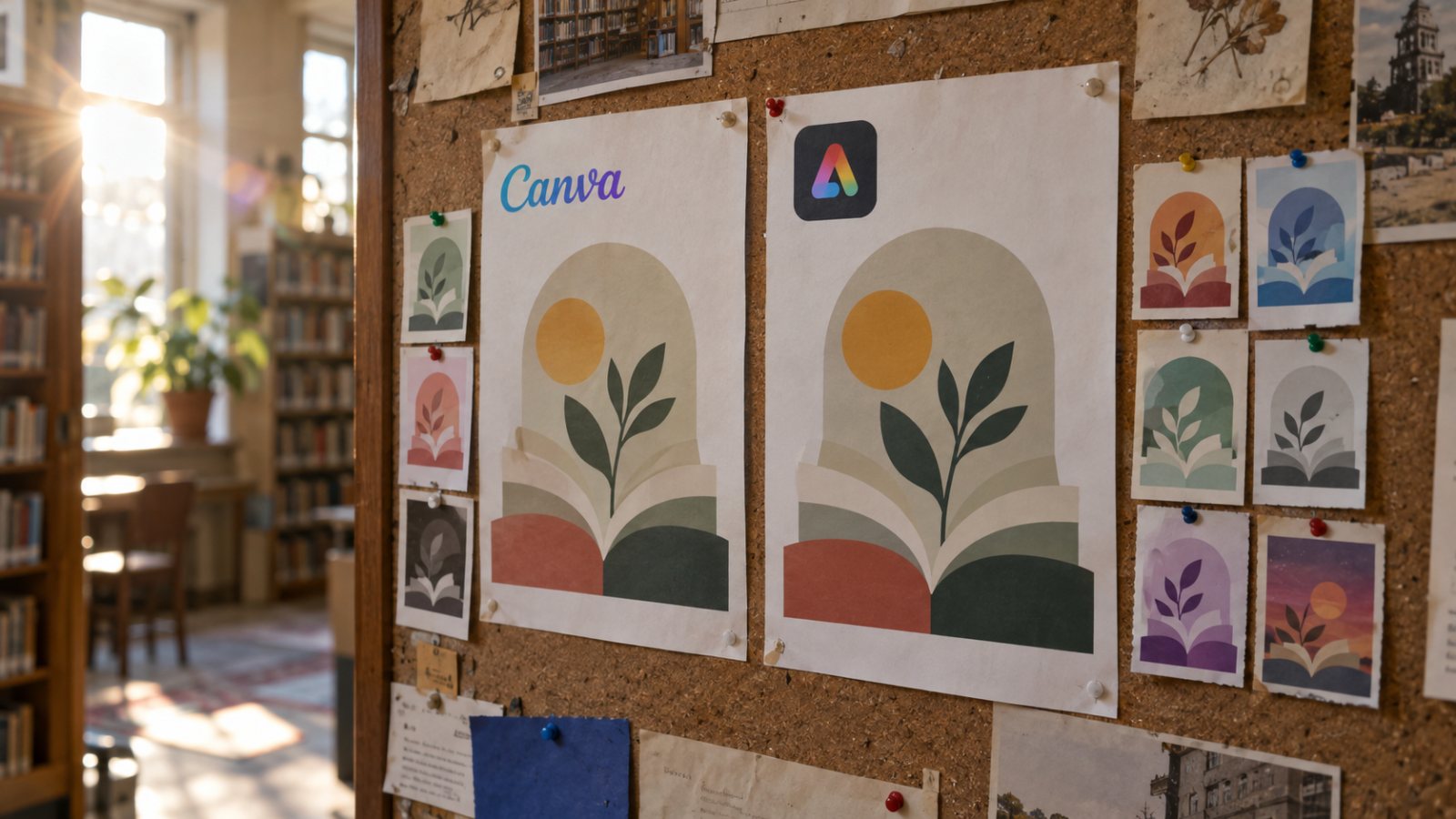 Canva sau Adobe Express: interfețe similare, limite AI foarte diferite