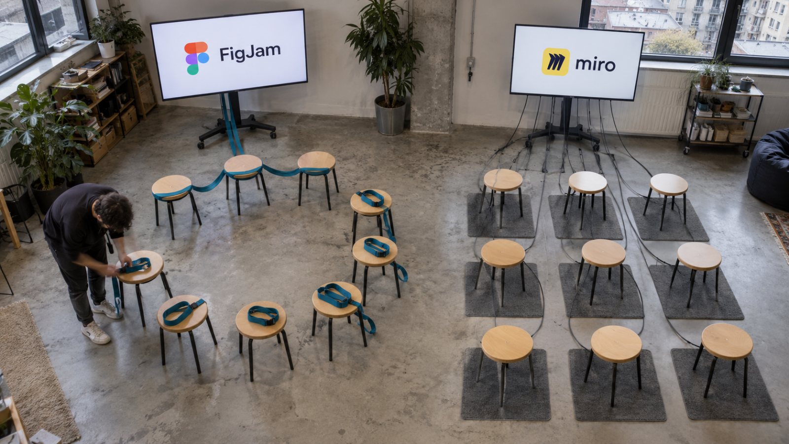 Miro или FigJam: постојните Figma-лиценци ја превртуваат пресметката