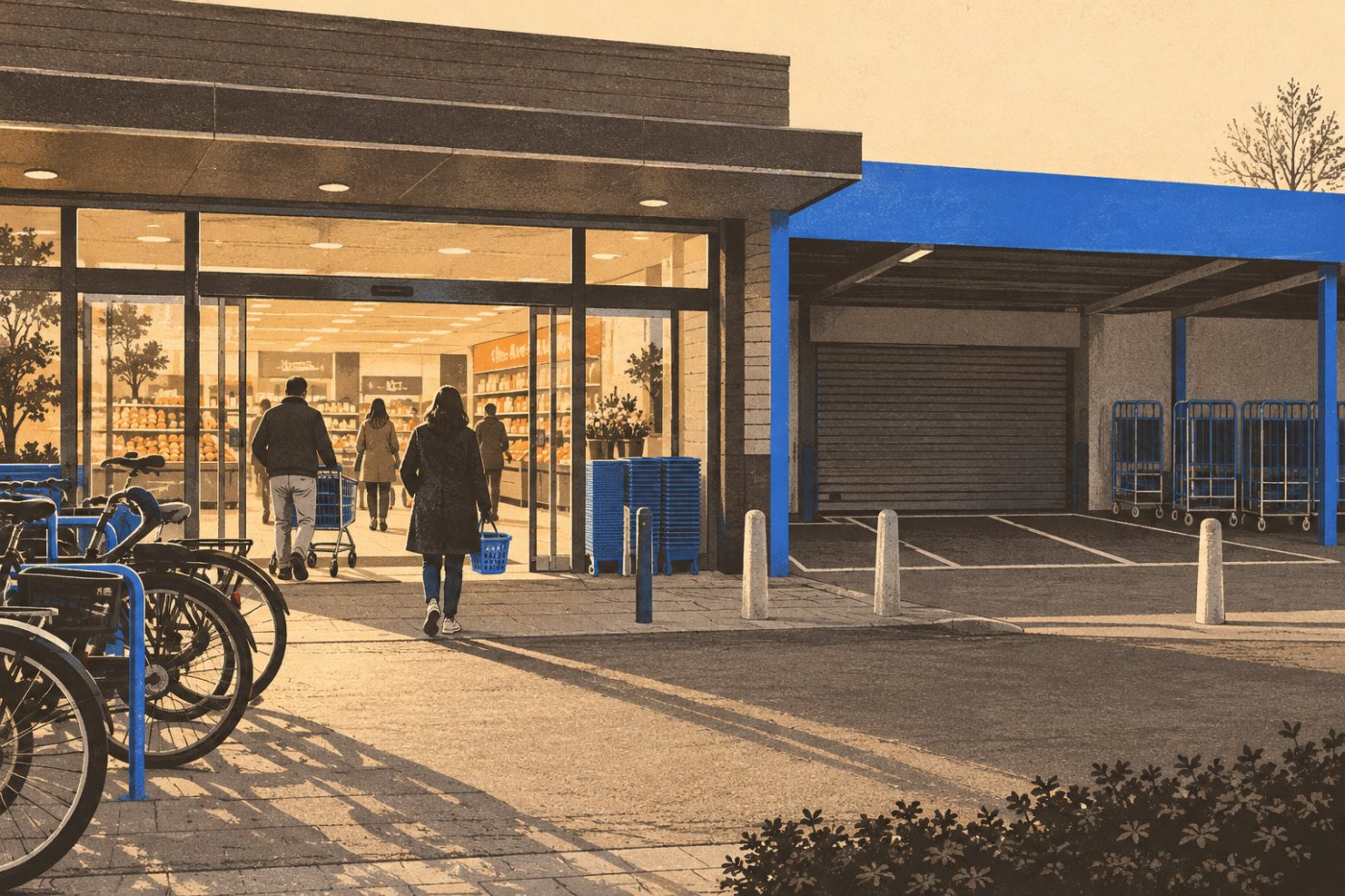 „Albert Heijn“ parduotuvė lieka atvira, nors atskiras „Ahold Delhaize“ sistemų sutrikimas paveikia paslaugas.